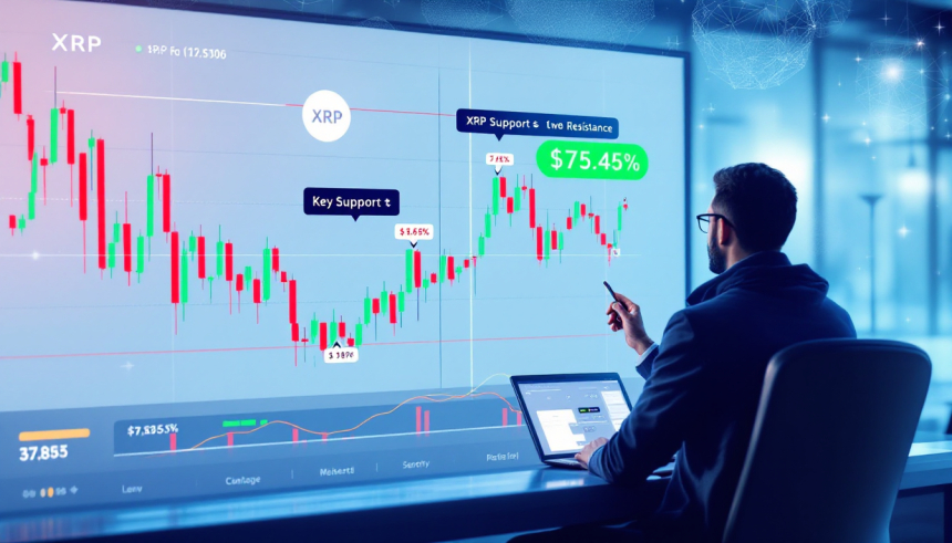 리플, 2.20달러 방어 실패 시 1.60달러 하락 가능성 / Tokenpost