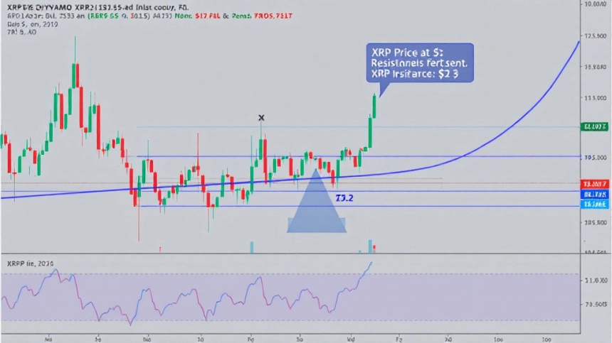 리플(XRP), 3달러 돌파 시동?… 강력한 저항선 테스트 중 / Tokenpost
