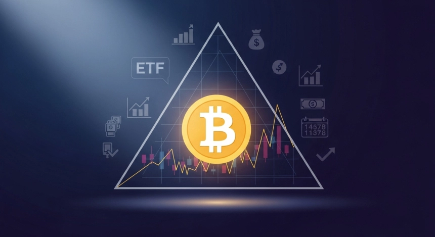 비트코인, '삼각수렴' 진입…ETF 유입 속 단기 돌파 여부 주목 / TokenPost.ai