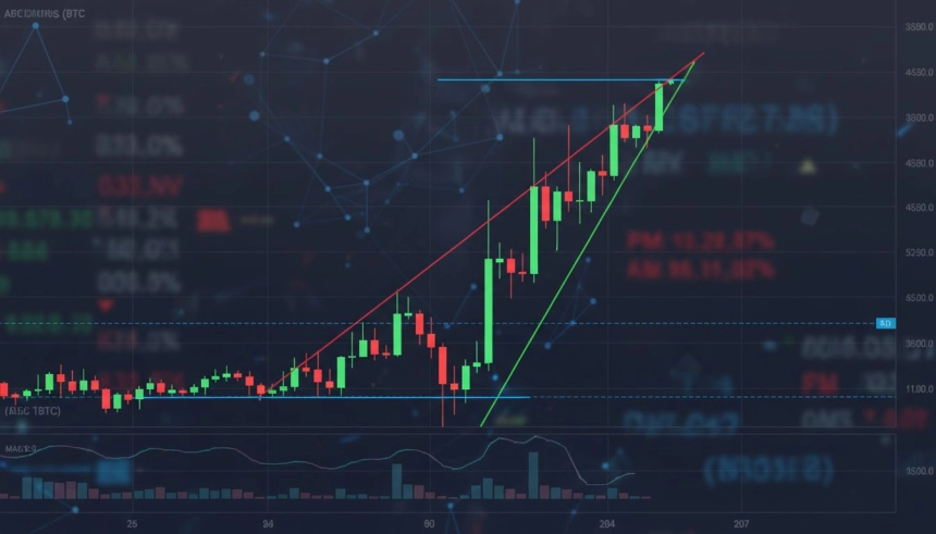 비트코인 $BTC, 상승 채널 하단 테스트…지지선 수성 여부가 향방 가른다 / TokenPost.ai