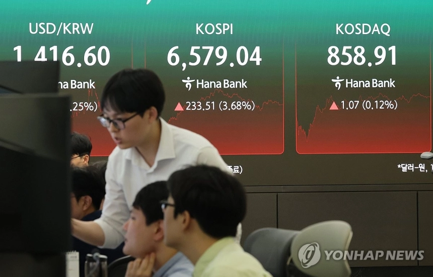 원/달러 환율, 수출업체 달러 매도에도 나흘째 1,410원대 유지 / 연합뉴스