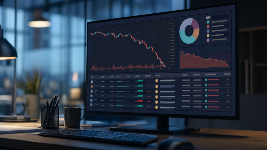 손실이 기록된 암호화폐 자산 포트폴리오 현황 / TokenPost.ai