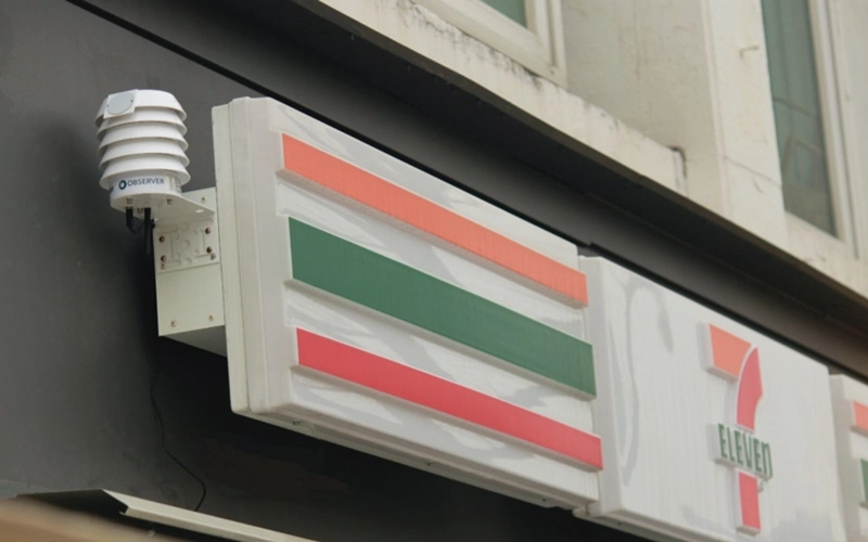 편의점에서 미세먼지 정보 수집한다…블록체인 기반 '미세먼지 관측기' 설치