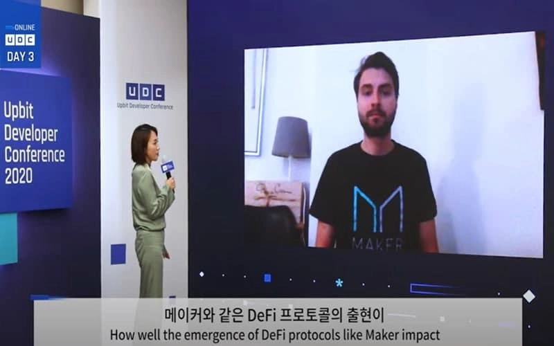 업비트 개발자 컨퍼런스 "디파이 부문 내년 2배 성장할 것…300억 달러 전망"
