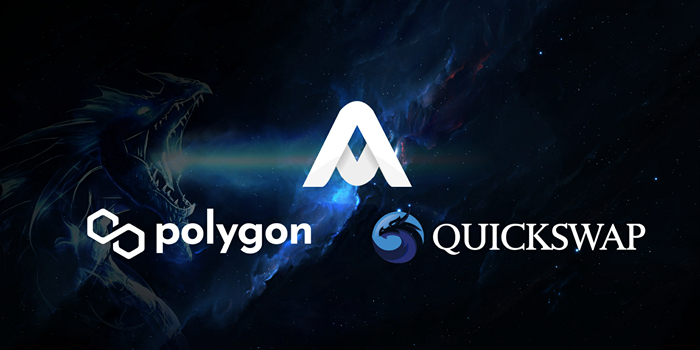 AGA와 Polygon, QuickSwap에서 유동성 공급