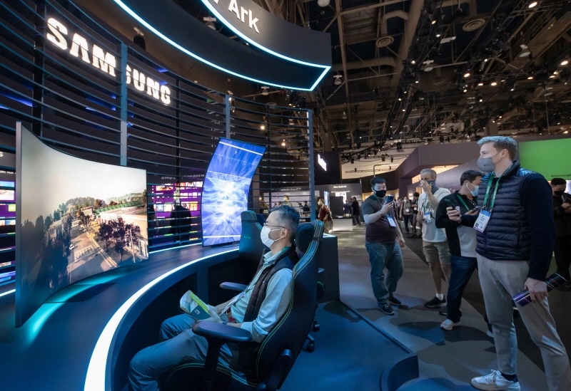 삼성전자 TV, CES 2022서 최고 제품상 휩쓸어