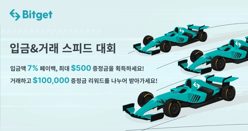 비트겟, '입금 & 거래 레이싱 대회' 3라운드 공식 개최