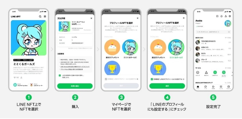 [토큰포스트 브리핑] 일본 국민 메신저 라인, '프로필 NFT' 도입 外
