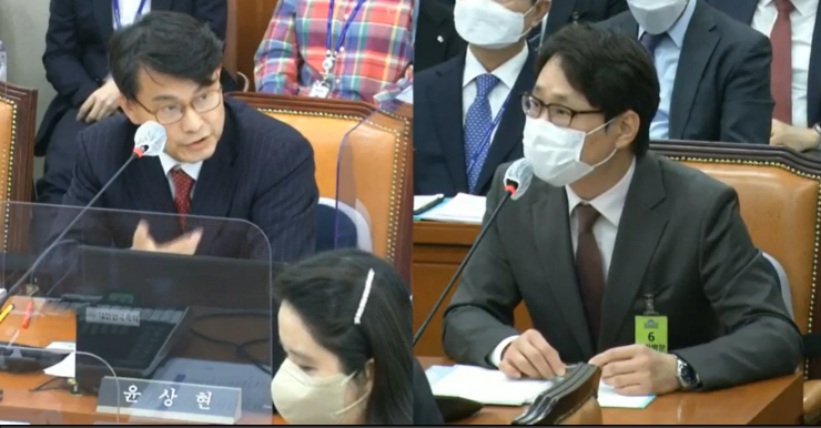 [2022 정무위원회 종합 국정감사 - 가상자산] 이재원 빗썸 대표이사 "대주주 적격성 문제되면 책임 지겠다"