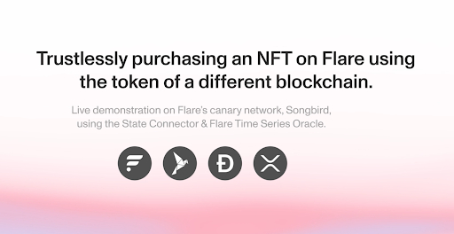 플레어, 타 블록체인 토큰 이용한 NFT 구입 기능 구현