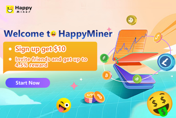 고가 장비 없이도 '비트코인 채굴' 가능한 해피마이너(HappyMiner)