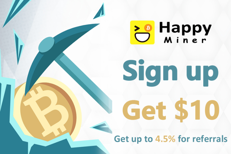 HappyMiner, 쉽고 신뢰할 수 있는 클라우드 마이닝 서비스 '주목'