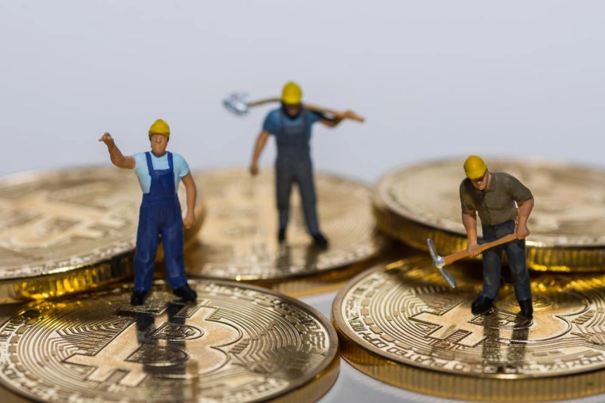비트코인 채굴 난이도, 3월 이후 최저치 기록, 가격 5만7000달러 돌파