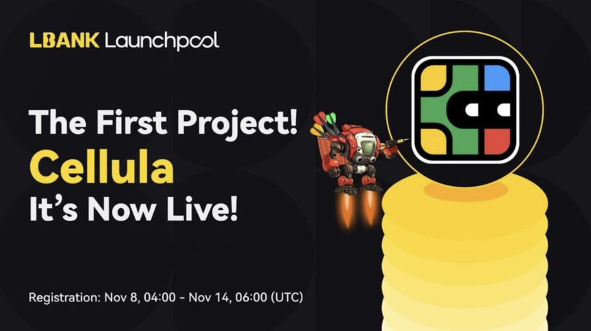 LBank, Launchpool Cellula 최초 상장, 새로운 시장 활력 주입