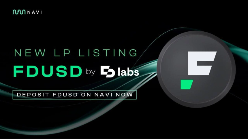 NAVI Protocol, Sui 네이티브 스테이블코인 확장 위해 FDUSD 통합