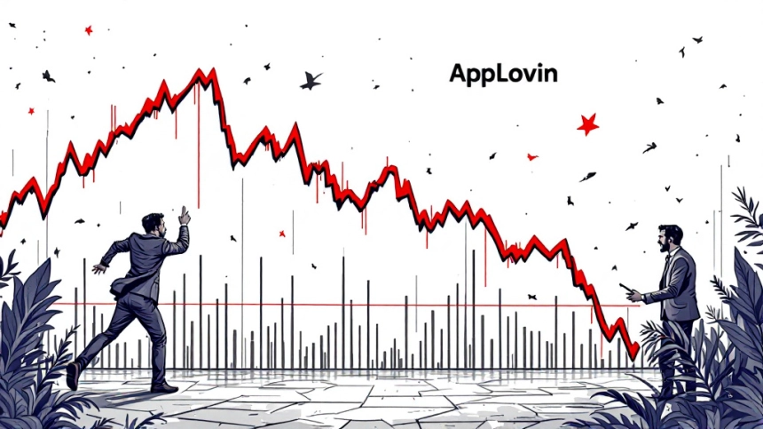 앱러빈, 공매도 리포트 직격탄… 주가 하루 만에 22% 급락 / Tokenpost