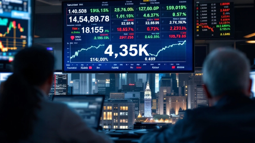 트럼프 관세 폭탄에 다우 670P 급락… 글로벌 증시 불안 가중 / Tokenpost