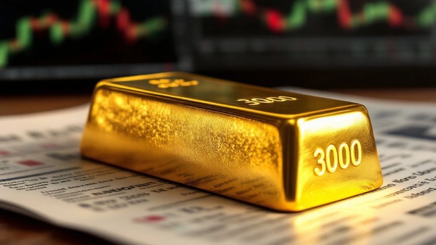 금 가격 사상 첫 3,000달러 돌파... 경기 불확실성에 투자자 몰린다 / TokenPost Ai