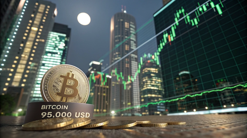 비트코인(BTC), 9만 5000달러 돌파… '10만 고지' 앞두고 기관 자금 이동 본격화 / TokenPost AI
