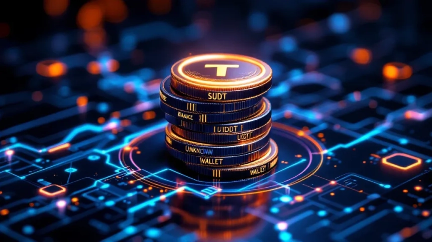 1억2천만 달러 규모 테더, 바이낸스에서 이름없는 지갑으로 이동 / TokenPost Ai