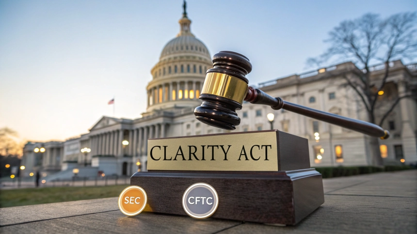 美 하원, 암호화폐 규제 명확화 'CLARITY 법안' 발의…SEC·CFTC 관할 구분 / TokenPost AI