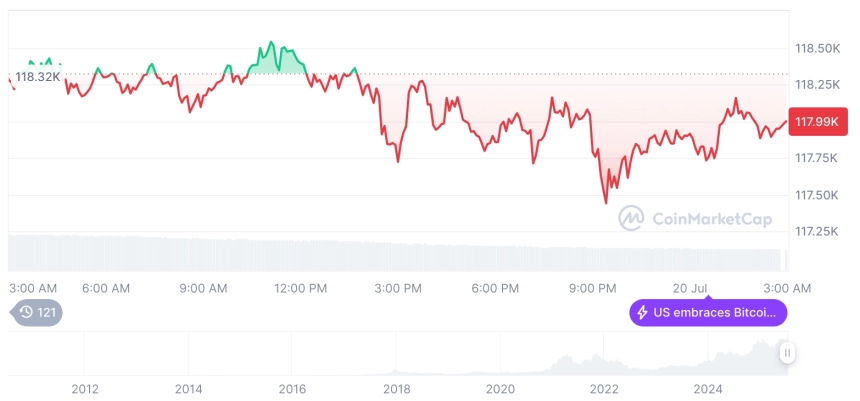 비트코인 시세 그래프 / 코인마켓캡