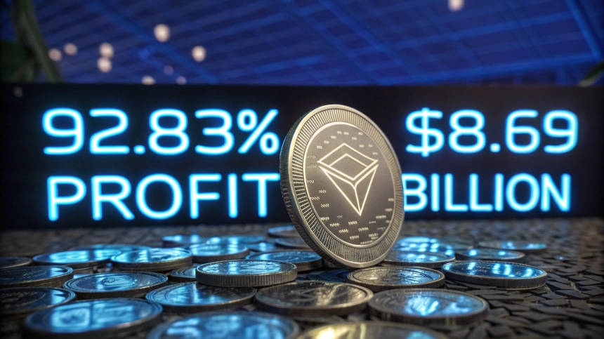 트론($TRX), 92.83% 투자자 수익 구간…12조 원 이상 보유 중 / TokenPost.ai