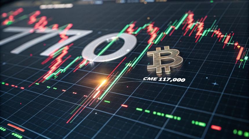 비트코인($BTC), 이번 주 '함정 폭탄' 경고…CME 갭 11만 7천 달러 주목 / TokenPost.ai