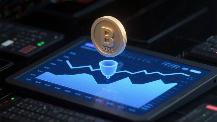 봉크($BONK), 28% 급락 후 반등 시도…‘컵 앤 핸들’ 패턴 성립 여부 주목 / TokenPost.ai