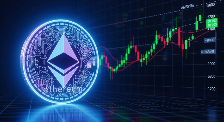 이더리움, 4,100달러 돌파 임박…기술적 패턴과 CPI가 향방 가른다 / TokenPost.ai