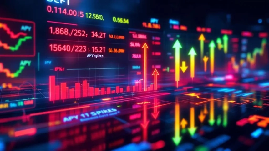디파이 시장, 10월 11일 급락 후 극단적 변동… 거래량·수수료 모두 신기록 / TokenPost Ai