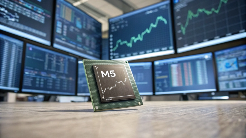 인텔(INTC), 애플(AAPL) M5 칩 수주 기대감에 주가 10% 급등 / TokenPost.ai