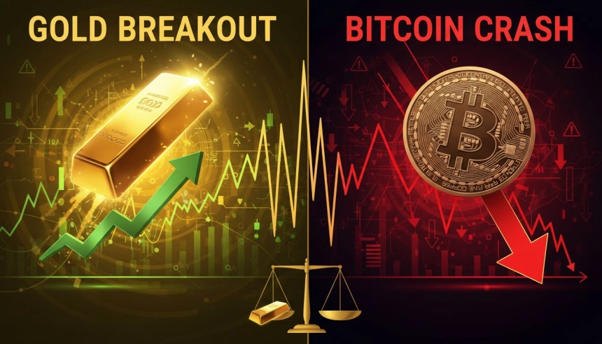 비트코인 $BTC 하락 vs 금 5,000달러 돌파…피터 쉬프 도발에 시장 논쟁 재점화 / TokenPost.ai