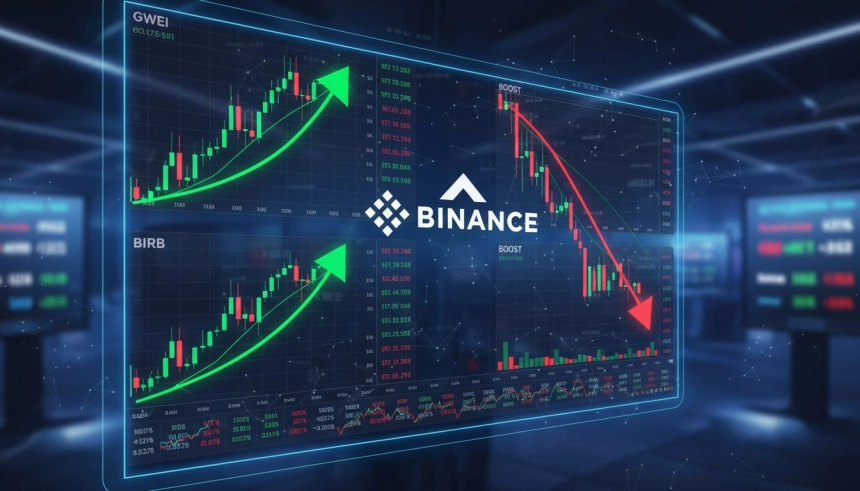 GWEI 30%·BIRB 두 자릿수 급등…바이낸스 무기한 계약 상장 효과 / TokenPost.ai