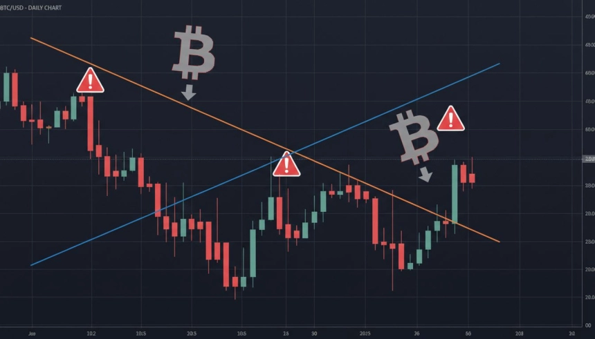 비트코인 '데드크로스' 발생… 기술적 약세에 최대 70% 조정 경고 / TokenPost.ai