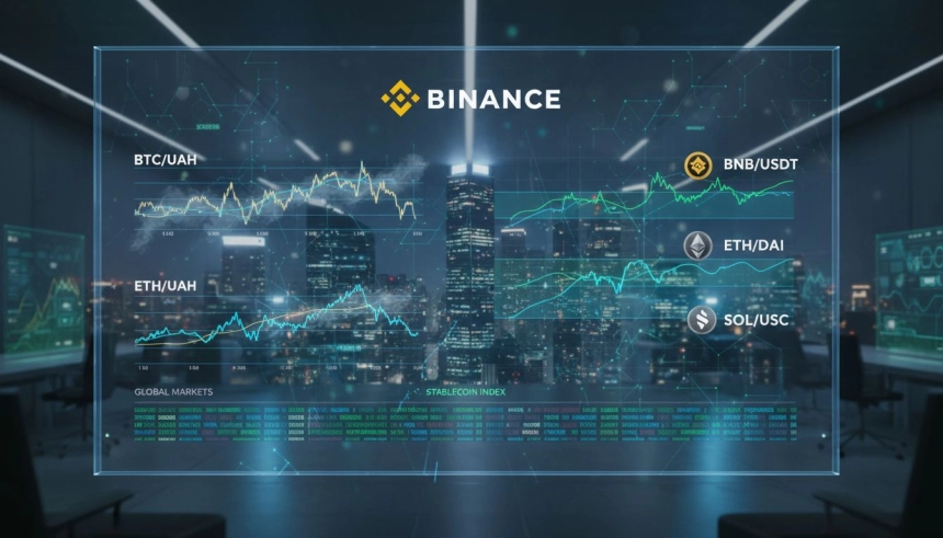 바이낸스, 비트코인-우크라이나 통화 거래쌍 중단…스테이블코인 신규 페어도 상장 / TokenPost.ai