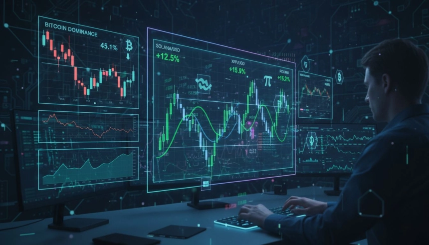 알트코인 자금 이동 본격화… 솔라나·XRP·파이코인 상승 기회 열리나 / TokenPost.ai