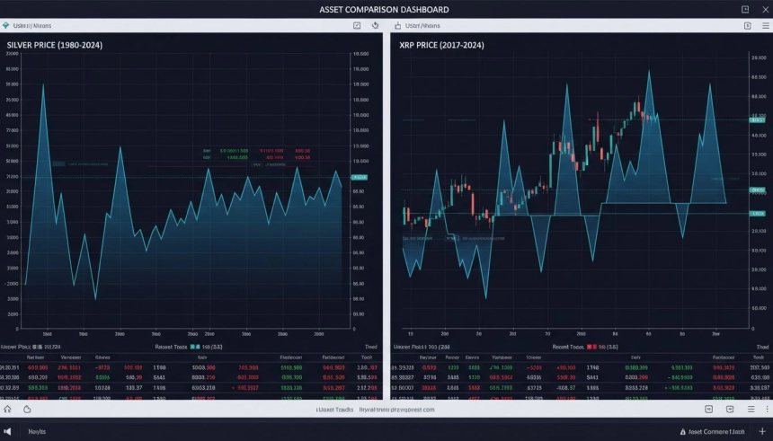 XRP, 은값 차트와 닮은꼴…급등 전조일까 착시일까 / TokenPost.ai
