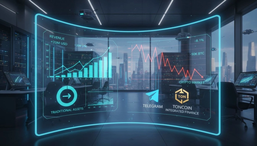 매출 65% 늘었지만... 텔레그램, 톤코인 손실에 상반기 2억 달러 적자 / TokenPost.ai