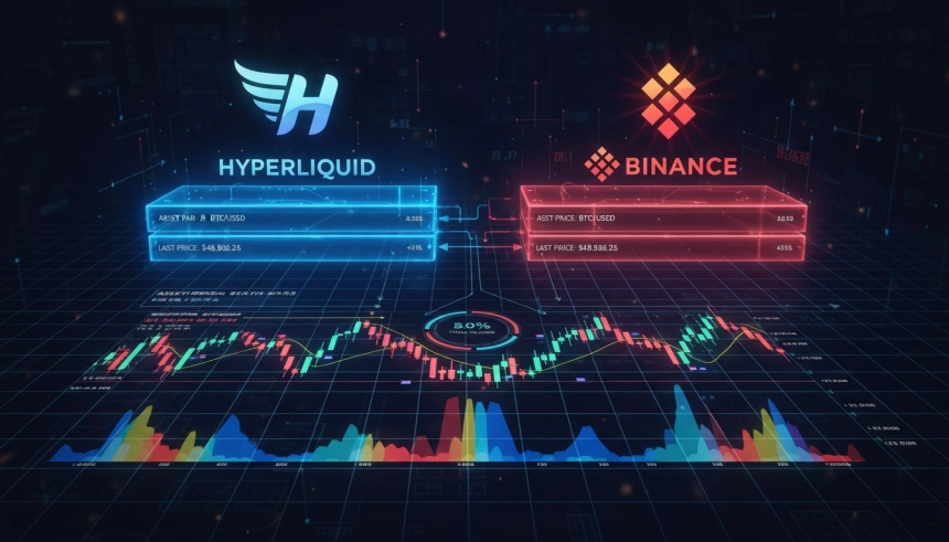 하이퍼리퀴드, 유동성 기준서 바이낸스 추월…'실제 체결력'에는 의문 제기 / TokenPost.ai
