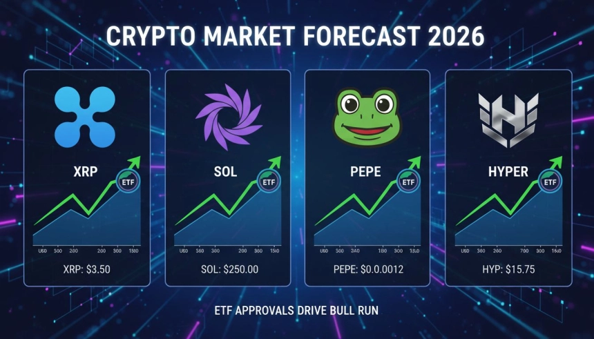 XRP·솔라나·페페·하이퍼…2026년 알트코인 랠리 이끌 4종목 주목 / TokenPost.ai