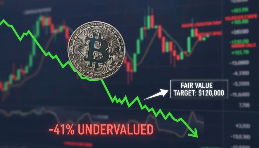 41% 저평가… 비트코인 '공정가치' 12만 달러 분석 나왔다 / TokenPost.ai
