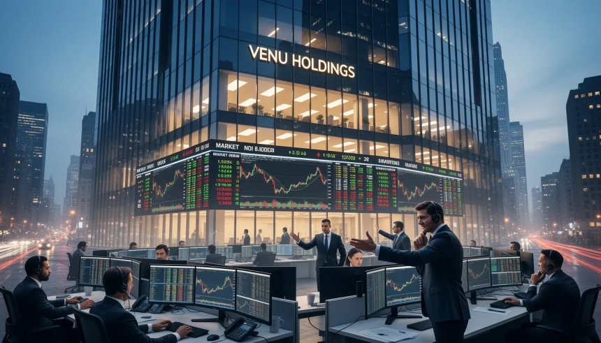 VENU 홀딩스, 주식 및 워런트 매각 계획 발표… 자금 조달 본격화 / TokenPost.ai
