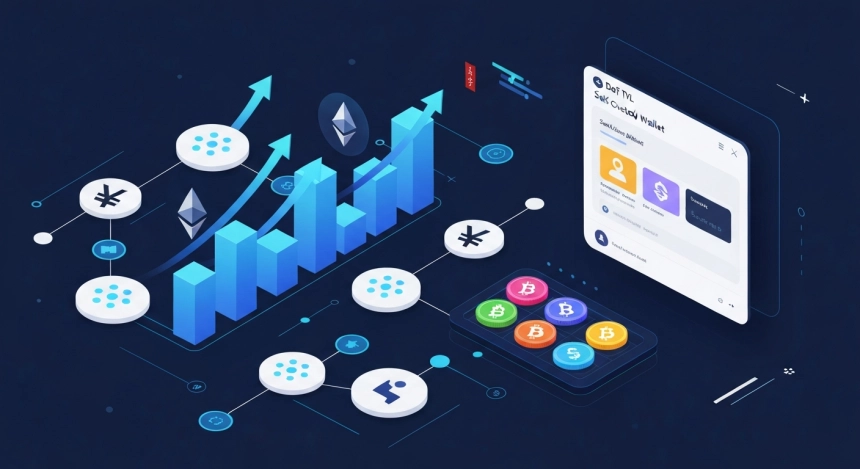 디파이 TVL 950억달러 회복…투기 대신 금융 인프라로 재평가 / TokenPost.ai