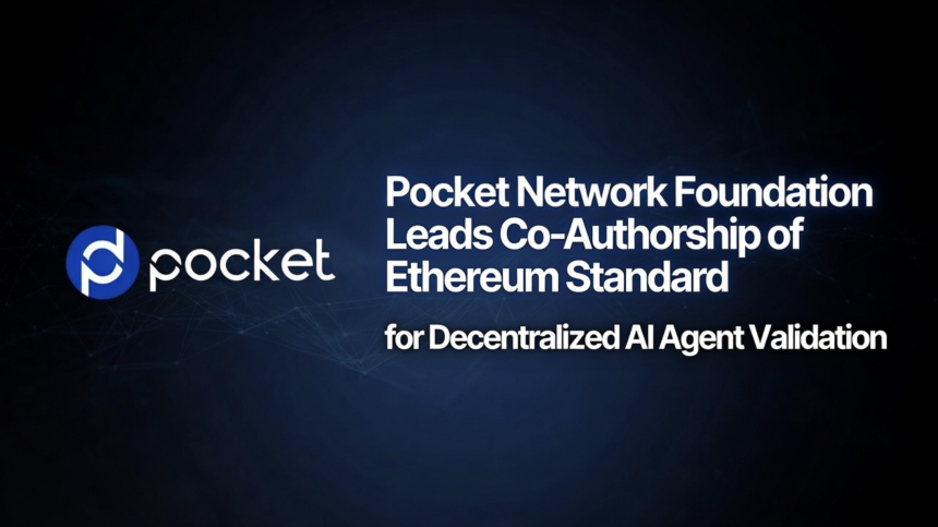 포켓 네트워크 재단, 이더리움 AI 에이전트 검증 표준 ERC-8294 공동 저자 참여
