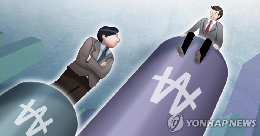 공공기관 보수 격차 확대, 은행형 공공기관 1억 이상 급여로 선도 / 연합뉴스