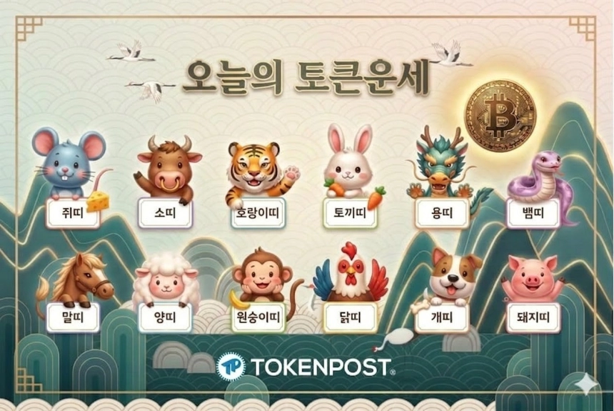 [토큰운세] 2026년 6월 22일 띠별 토큰 운세