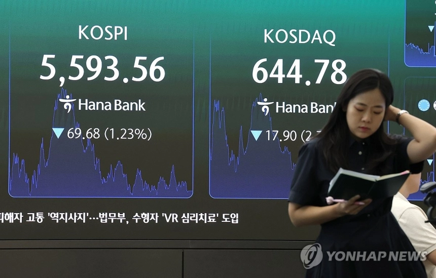 국내 증시 불안 속 위탁매매 미수금 1조원대 회복, 반대매매 급증 / 연합뉴스