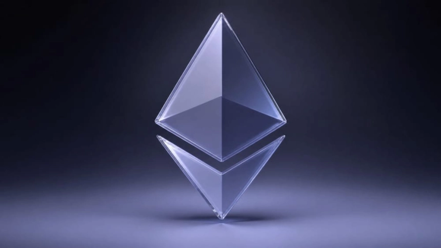 스마트폰과 이더리움 코인 근접 장면 / TokenPost.ai