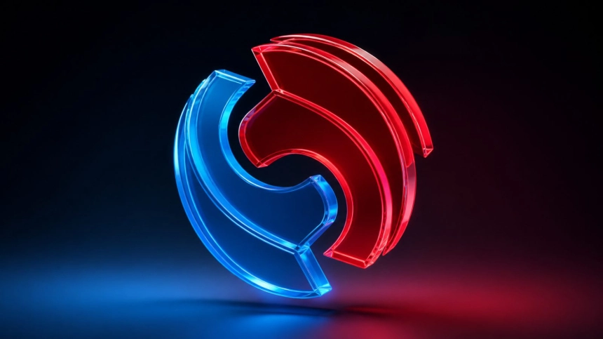 코스피 차트와 메모가 놓인 인터뷰 자리 / TokenPost.ai